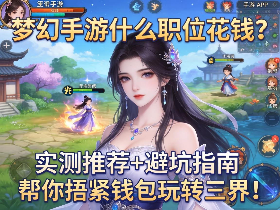 梦幻手游什么职位花钱？实测推荐+避坑指南，帮你捂紧钱包玩转三界！