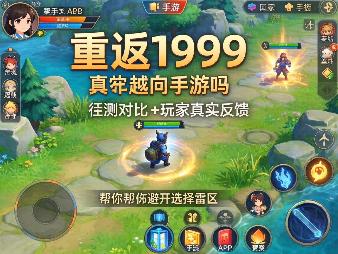 重返1999是手游吗？实测对比+玩家真实反馈，帮你避开选择雷区