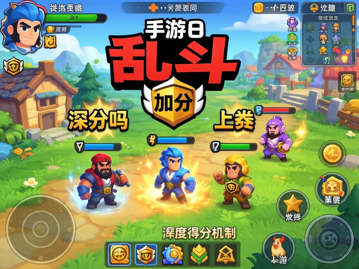 手游大乱斗加分吗？深度解析得分机制与上分技巧