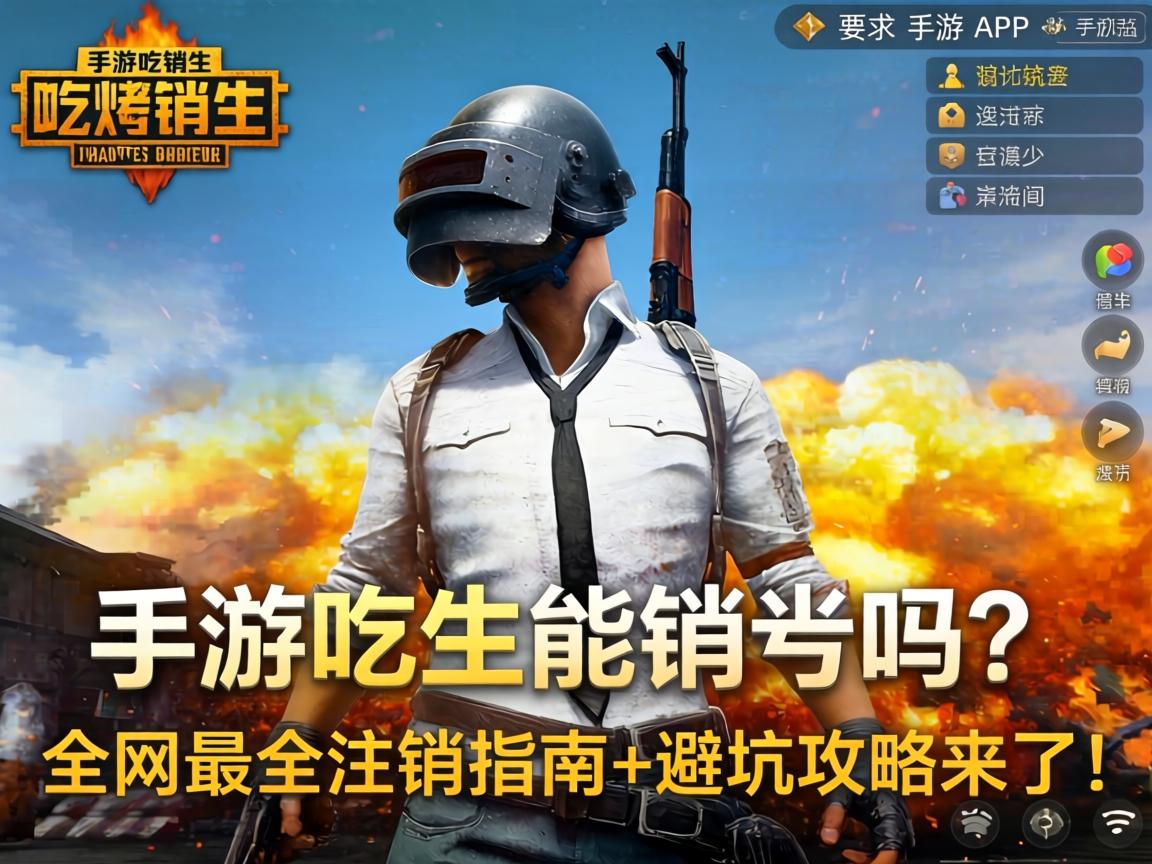 手游吃鸡能销号吗？全网最全注销指南+避坑攻略来了！