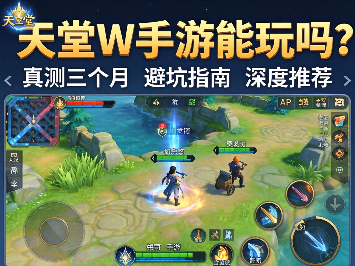天堂W手游能玩吗？实测三个月的避坑指南与深度推荐