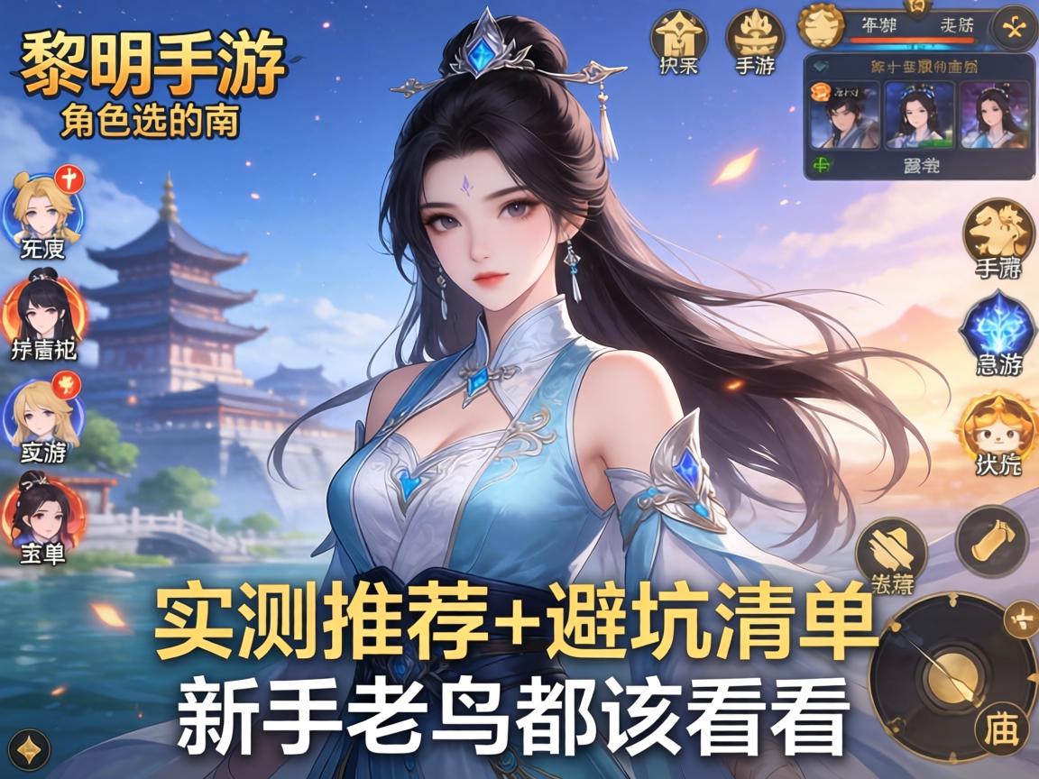 黎明手游角色选购指南，实测推荐+避坑清单，新手老鸟都该看看