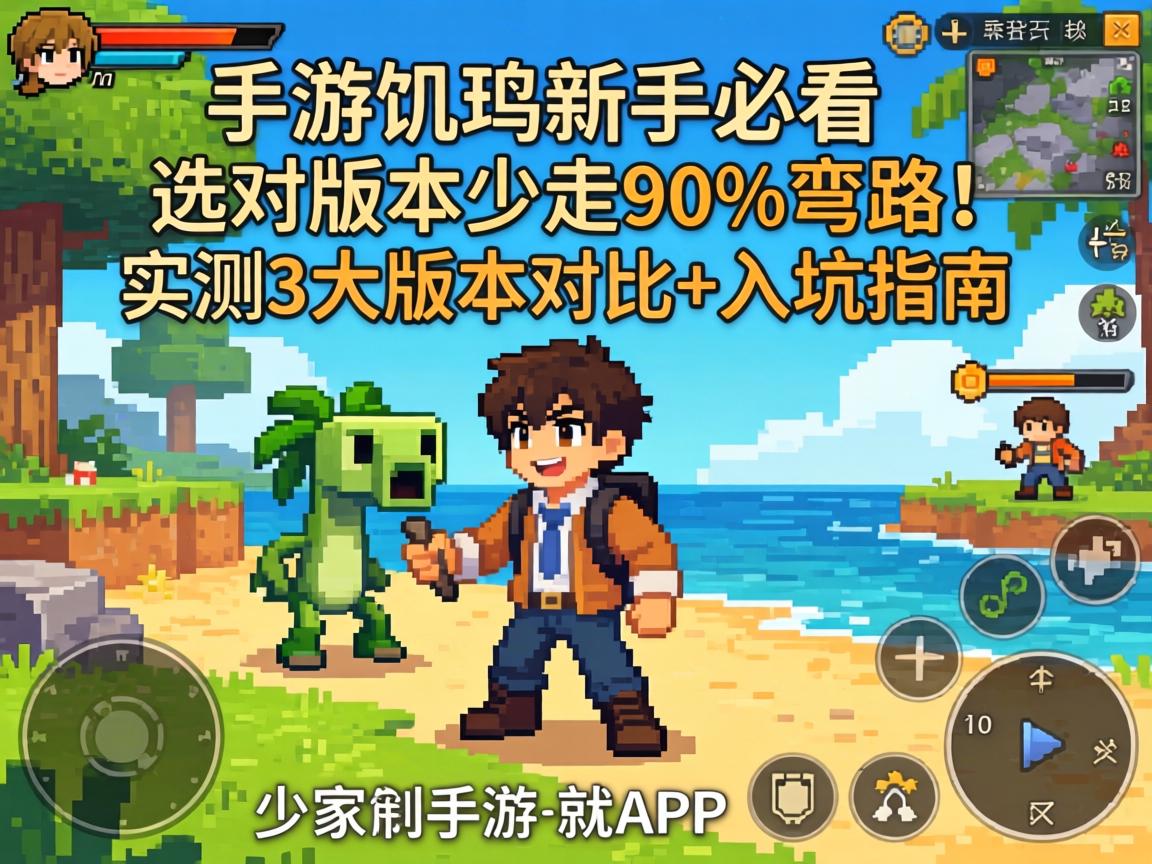 手游饥荒新手必看，选对版本少走90%弯路！实测3大版本对比+入坑指南