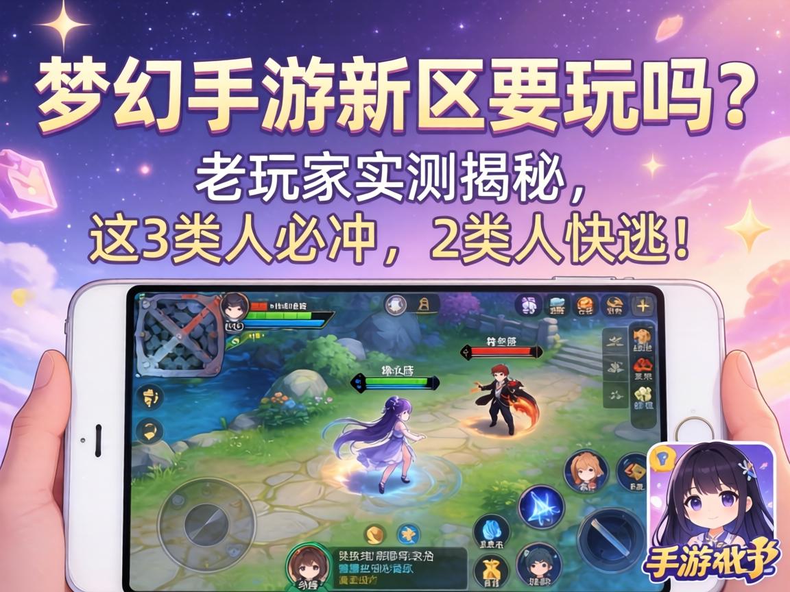 梦幻手游新区要玩吗？老玩家实测揭秘，这3类人必冲，2类人快逃！