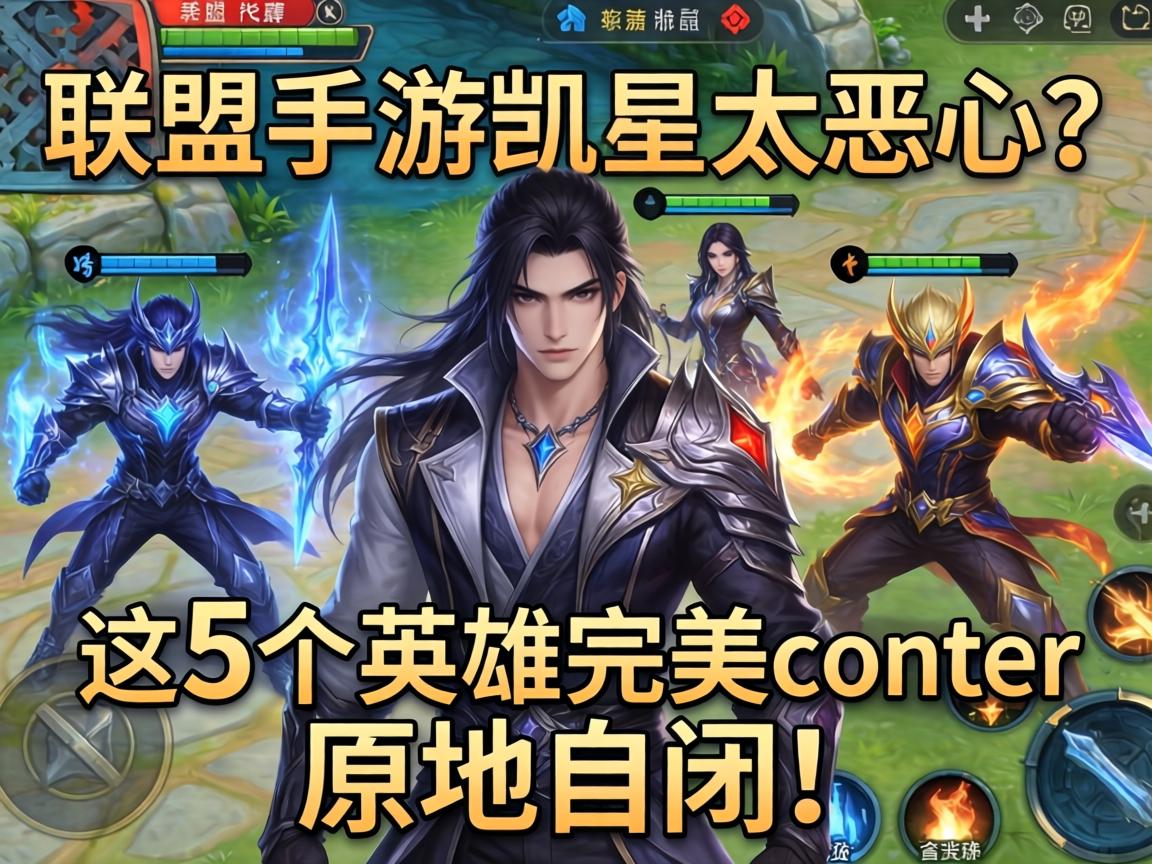 联盟手游凯南太恶心？这5个英雄完美counter让他原地自闭！