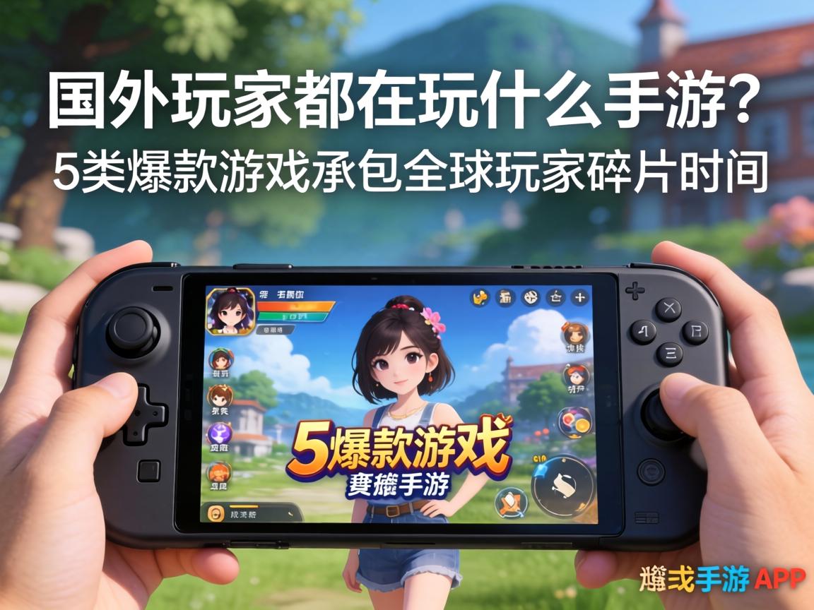 国外玩家都在玩什么手游？这5类爆款游戏承包全球玩家的碎片时间
