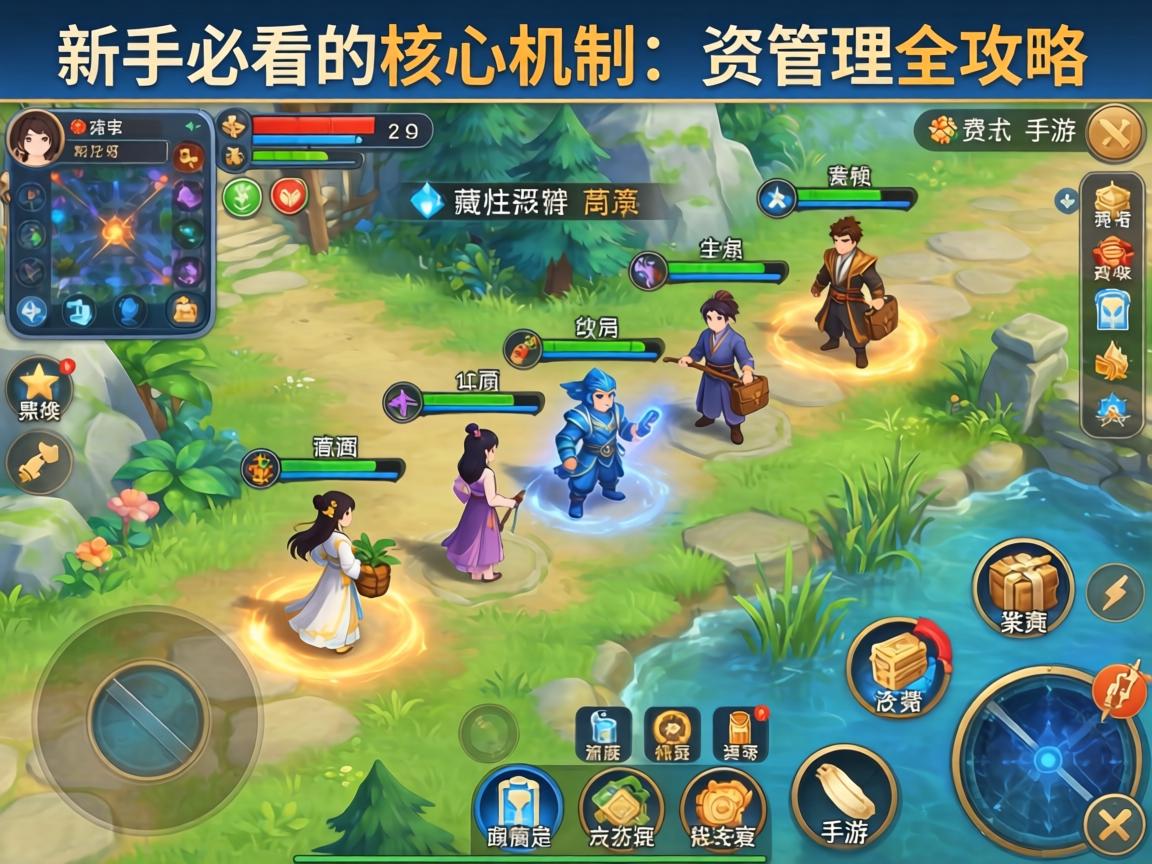 幻藏是什么玩法手游？新手必看的核心机制与资源管理全攻略