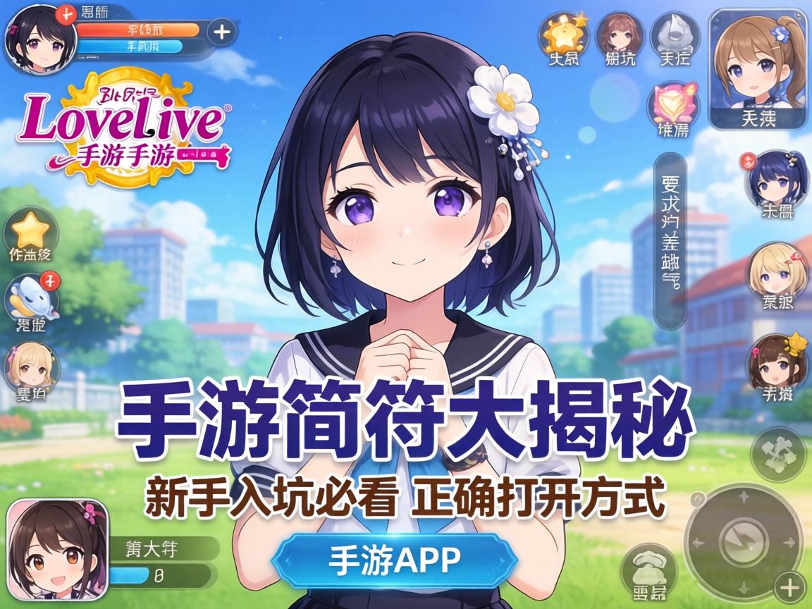 Lovelive手游简写大揭秘，新手入坑必看的正确打开方式