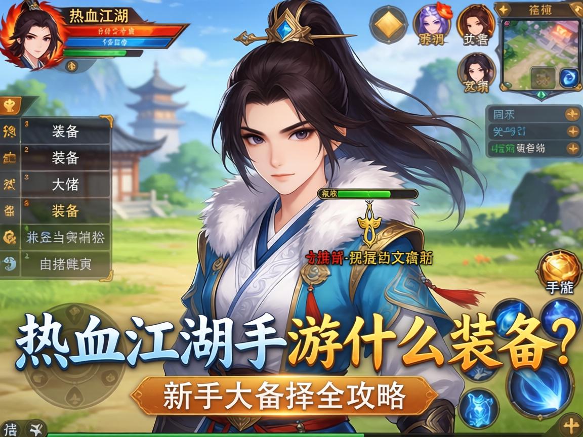 热血江湖手游什么装备好？从新手到大佬的装备选择全攻略
