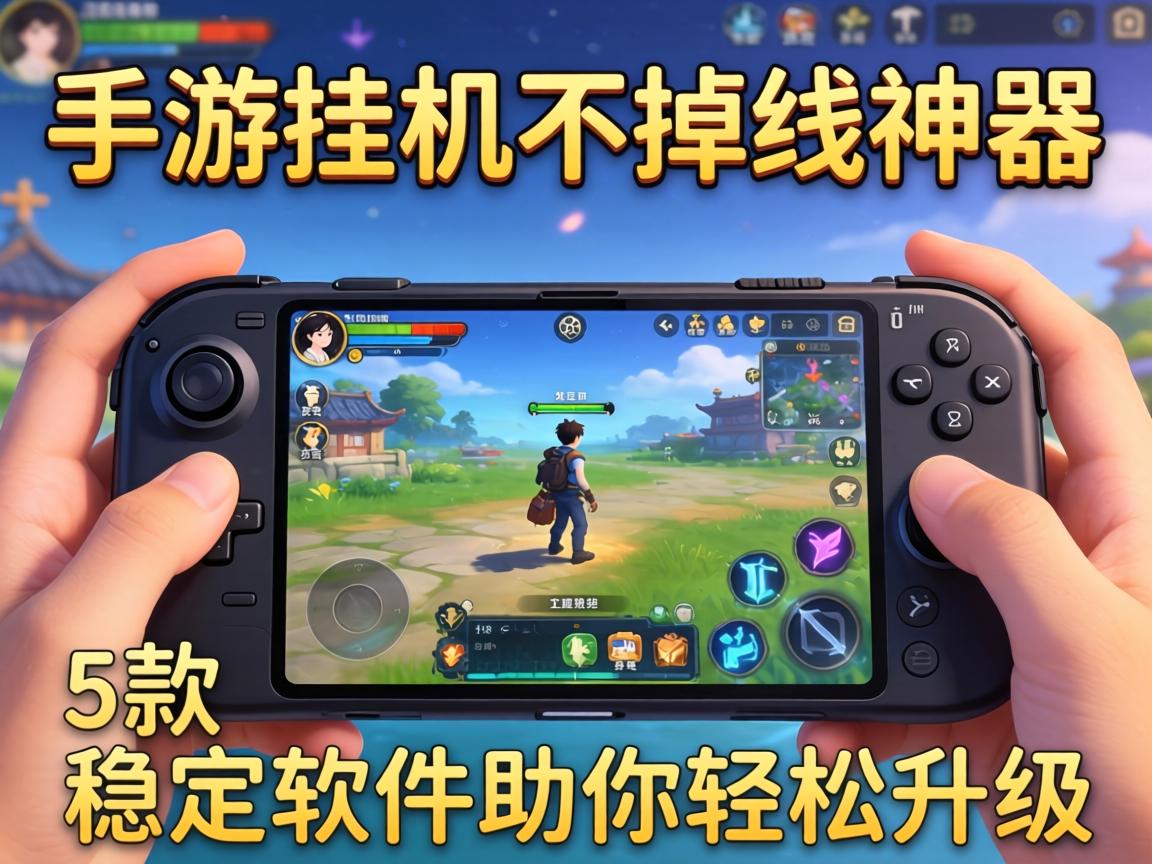 手游挂机不掉线神器推荐，5款稳定软件助你轻松升级
