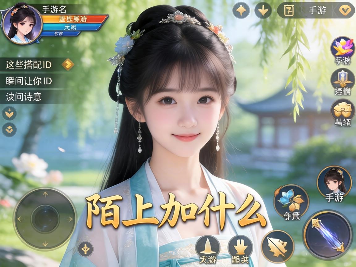 手游名陌上加什么好听？这些搭配让你的ID瞬间有诗意