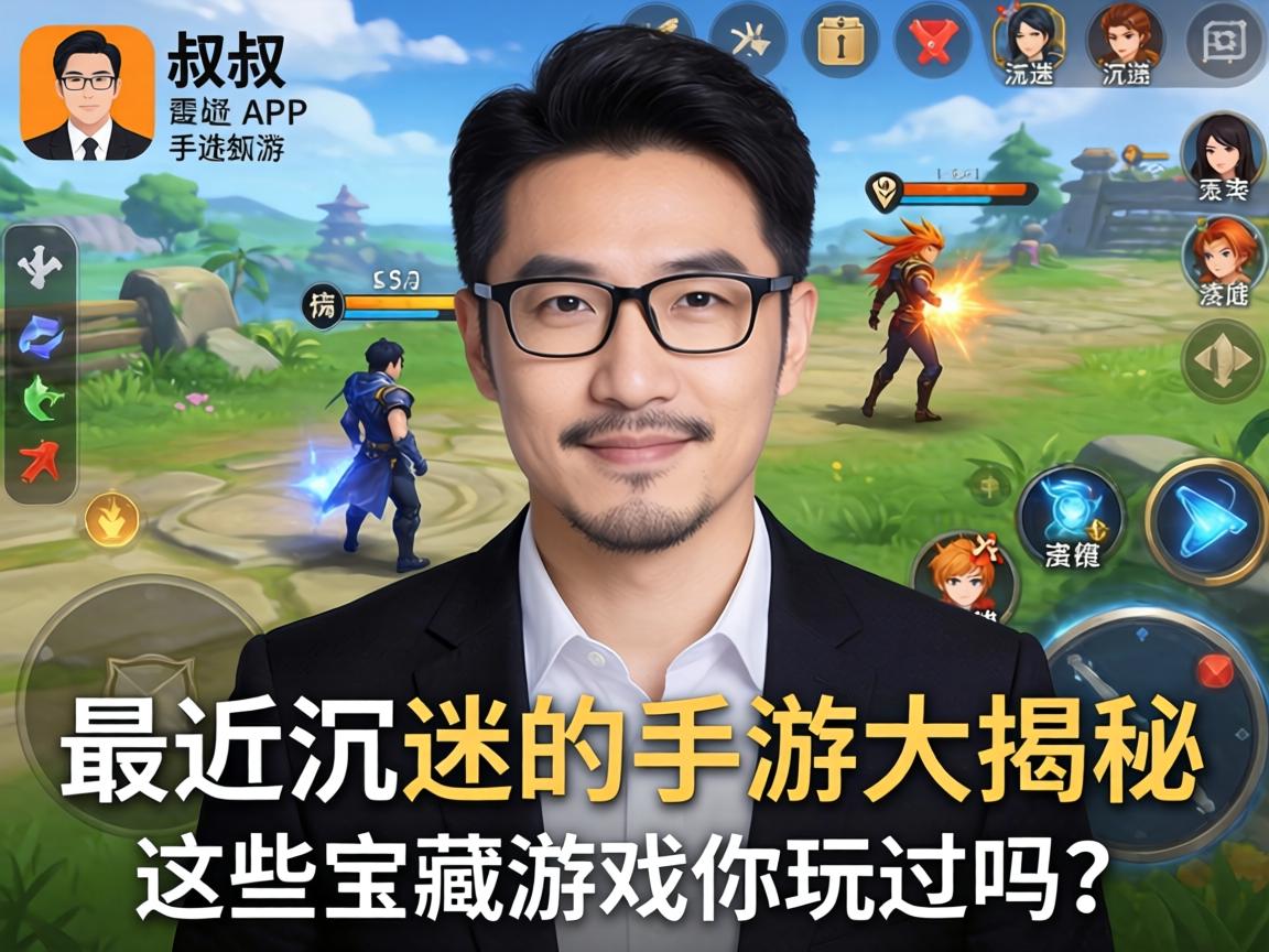 B叔最近沉迷的手游大揭秘，这些宝藏游戏你玩过吗？