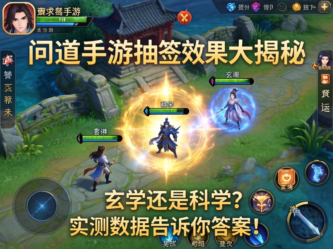 问道手游抽签效果大揭秘