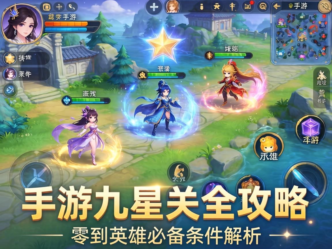 梦幻手游九星通关全攻略，从零到英雄的必备条件解析
