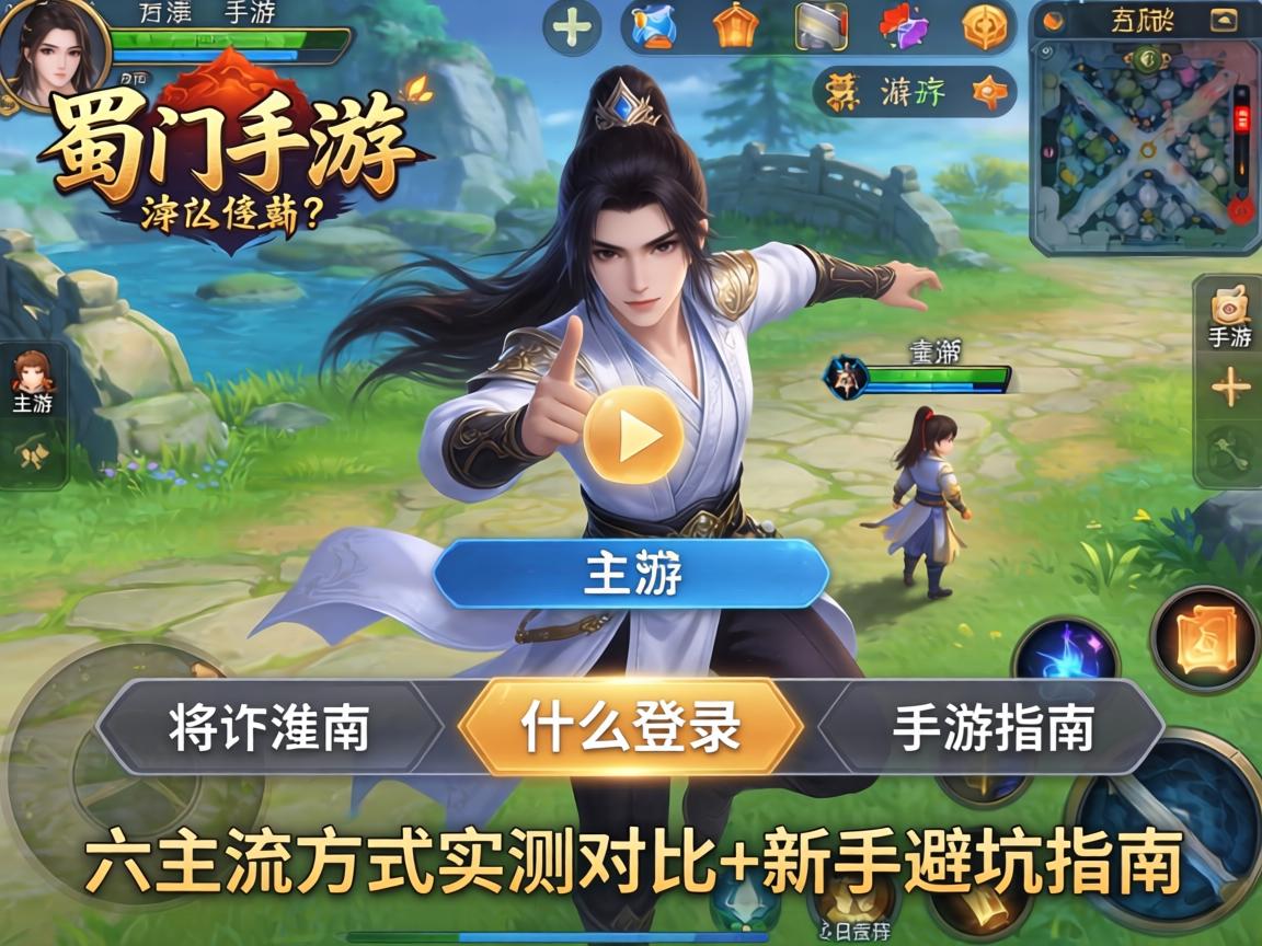 蜀门手游用什么登录？3种主流方式实测对比+新手避坑指南