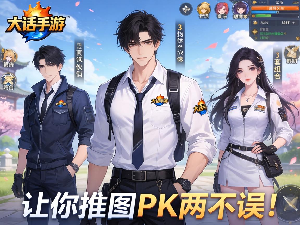 大话手游男模带什么伙伴？这3套组合让你推图PK两不误！