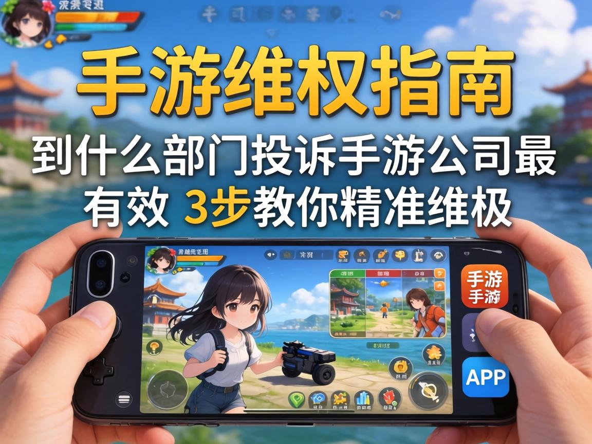 手游维权指南，到什么部门投诉手游公司最有效？3步教你精准维权