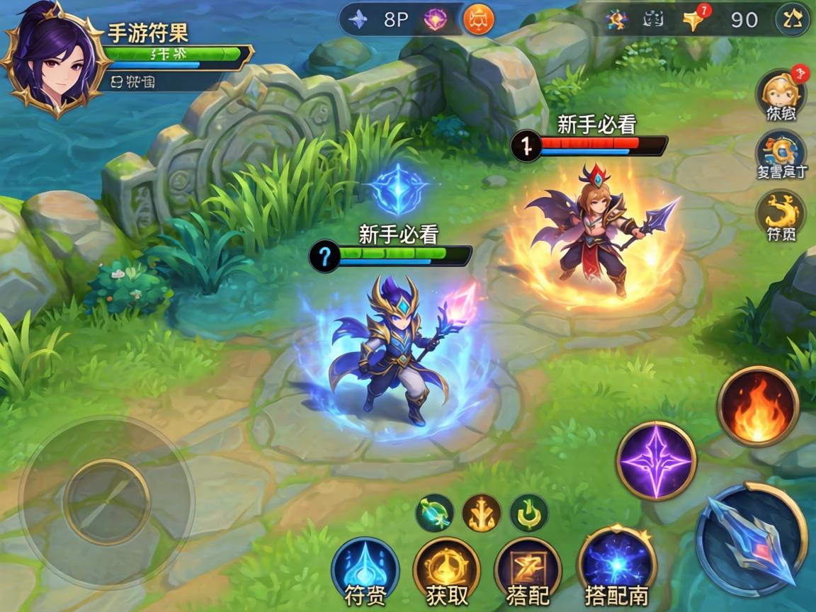 手游符文是自带的吗？新手必看的符文获取与搭配指南