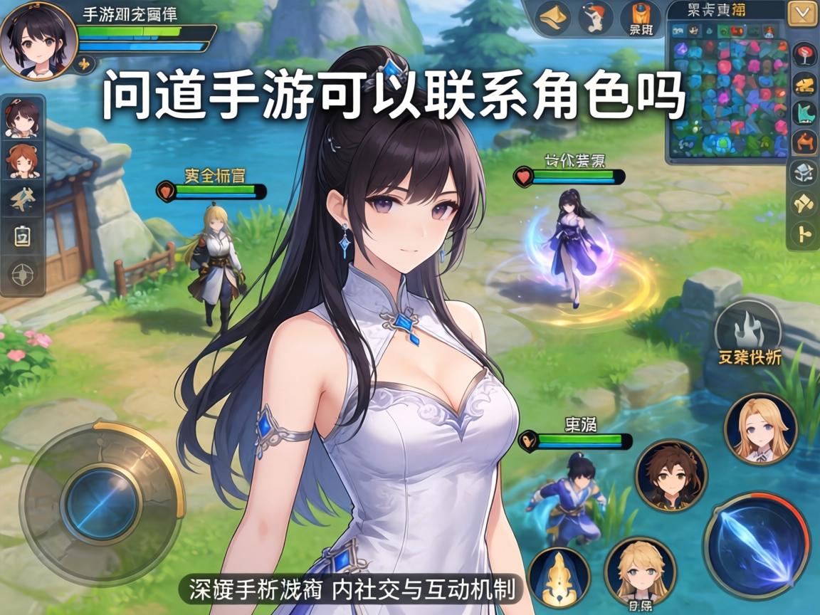 问道手游可以联系角色吗？深度解析游戏内社交与互动机制