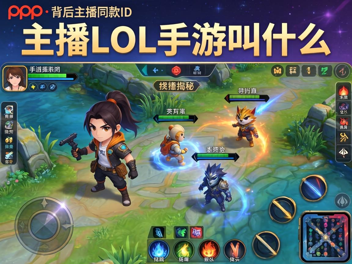 pddLOL手游叫什么？揭秘主播同款ID背后的隐藏玩法