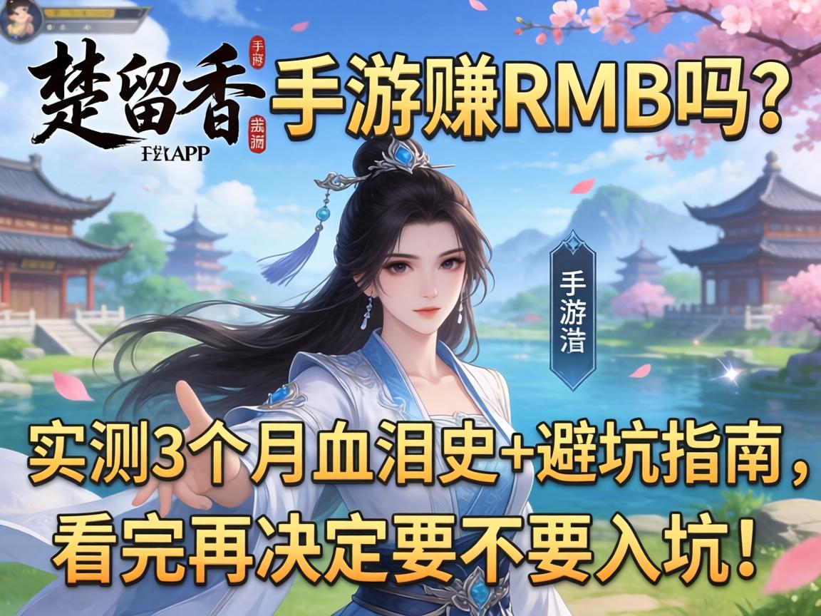 楚留香手游赚RMB吗？实测3个月血泪史+避坑指南，看完再决定要不要入坑！