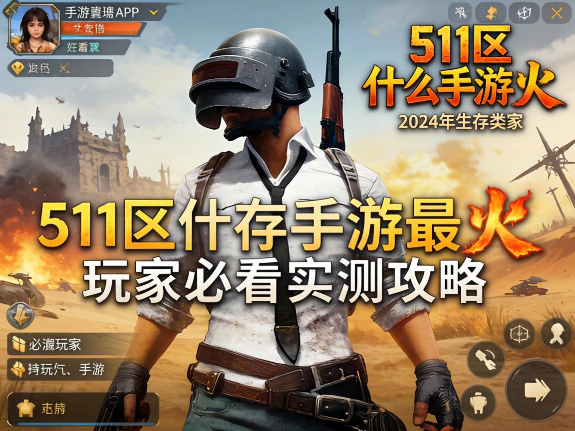 蛮荒511区什么手游最火？2024年生存类玩家必看实测攻略