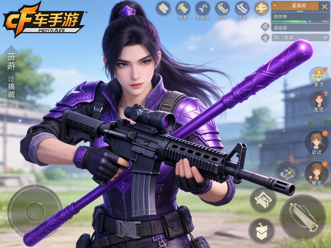 cf手游紫色棍子是什么？揭秘这把冷门近战武器的隐藏实力
