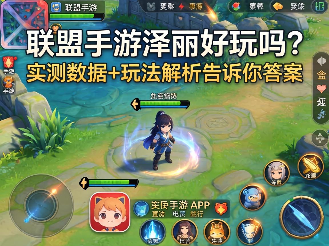 联盟手游泽丽好玩吗