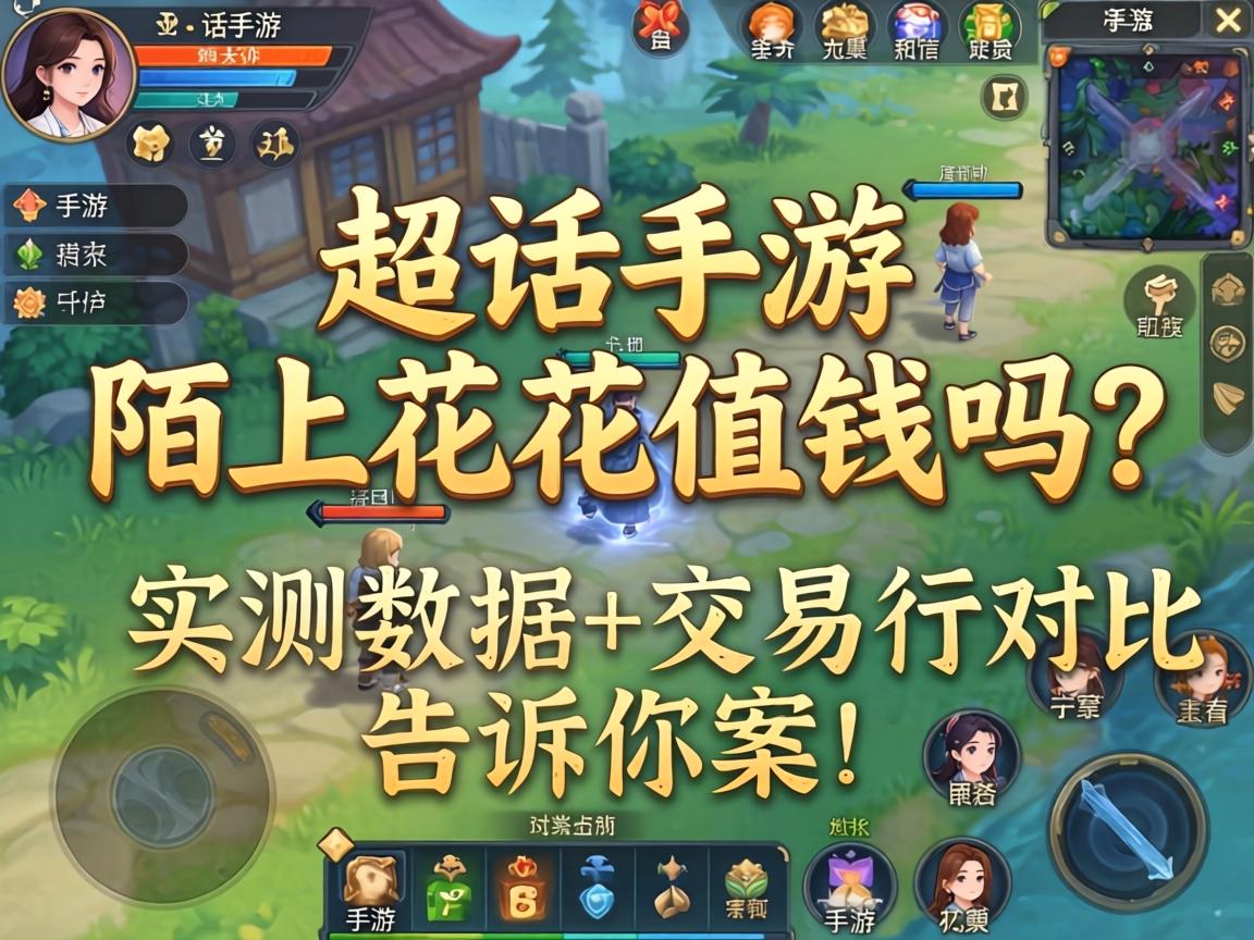 大话手游陌上开花值钱吗？实测数据+交易行对比告诉你答案