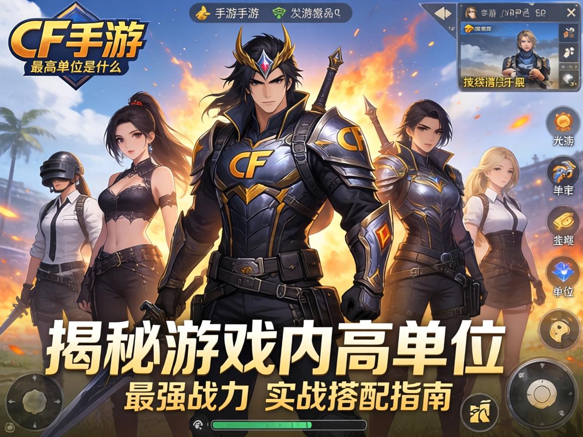 揭秘游戏内最强战力单位与实战搭配指南