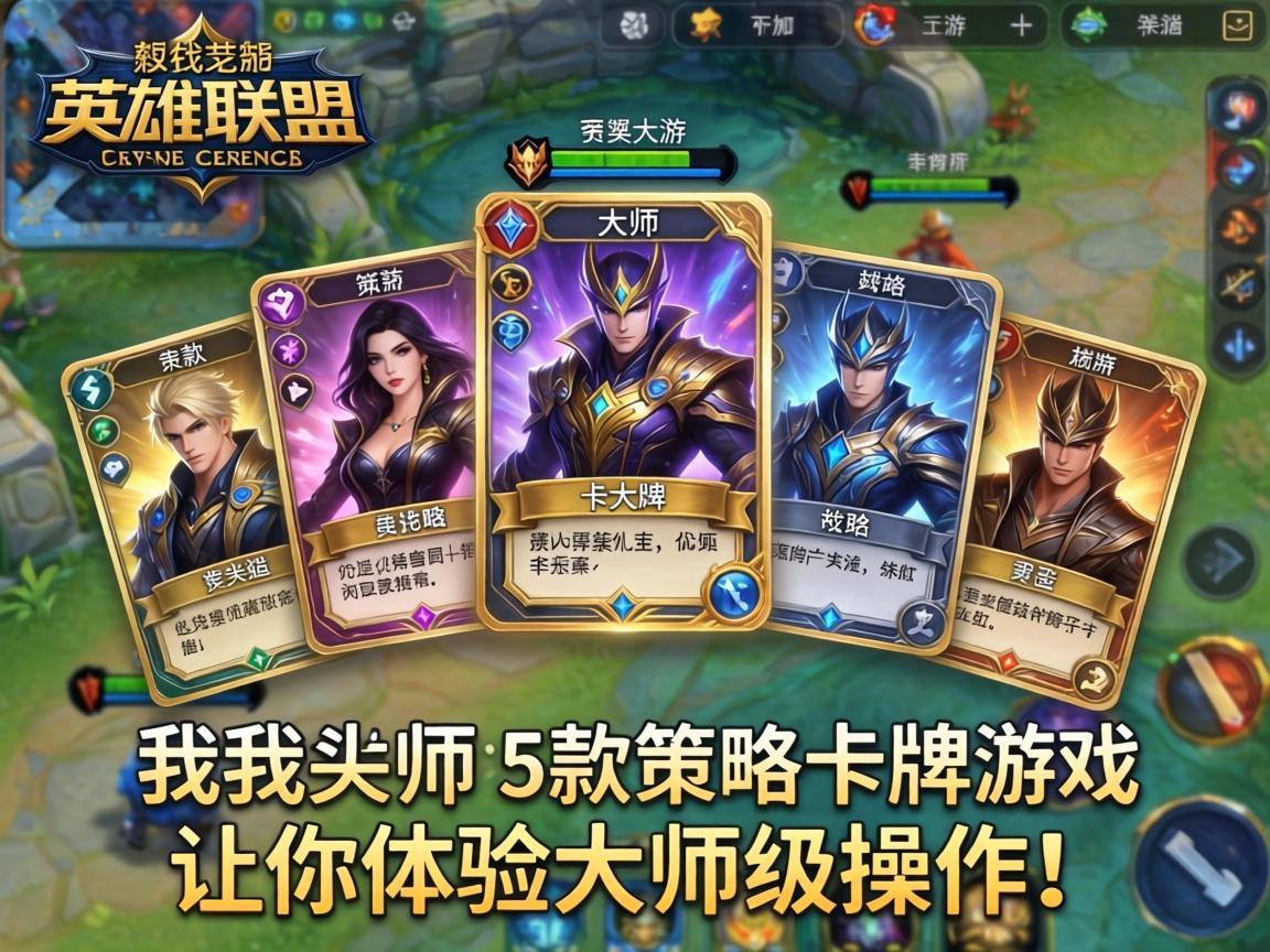 这5款策略卡牌游戏让你体验大师级操作