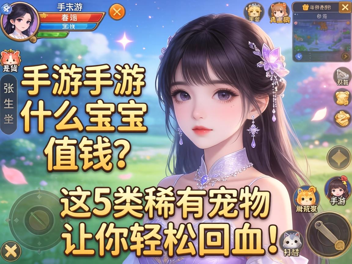 这5类稀有宠物让你轻松回血