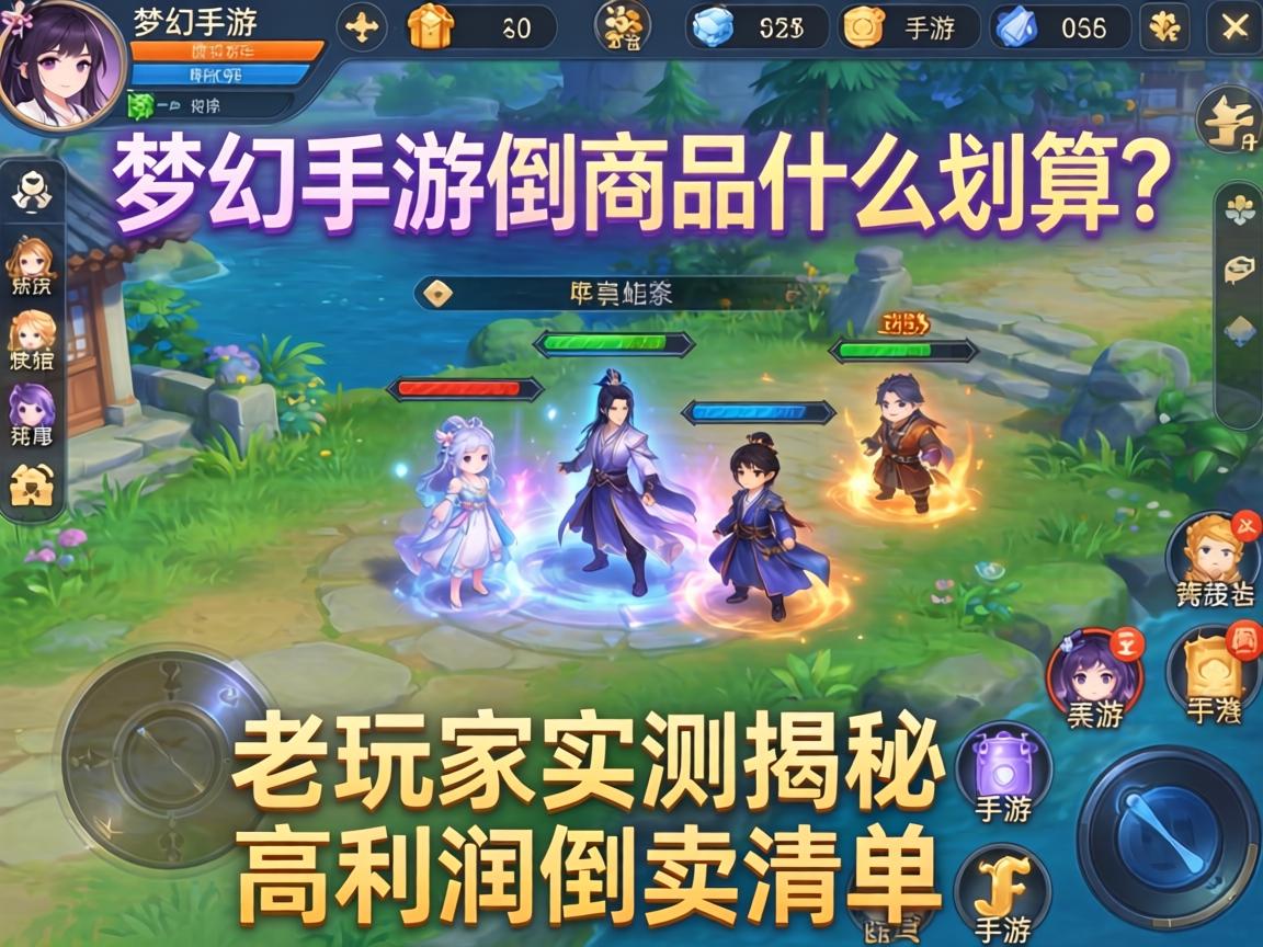 老玩家实测揭秘高利润倒卖清单