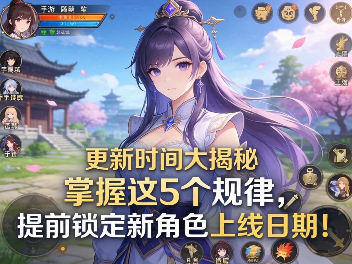 手游角色更新时间大揭秘