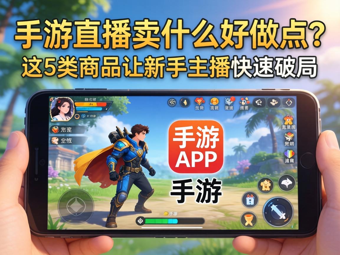 这5类商品让新手主播快速破局