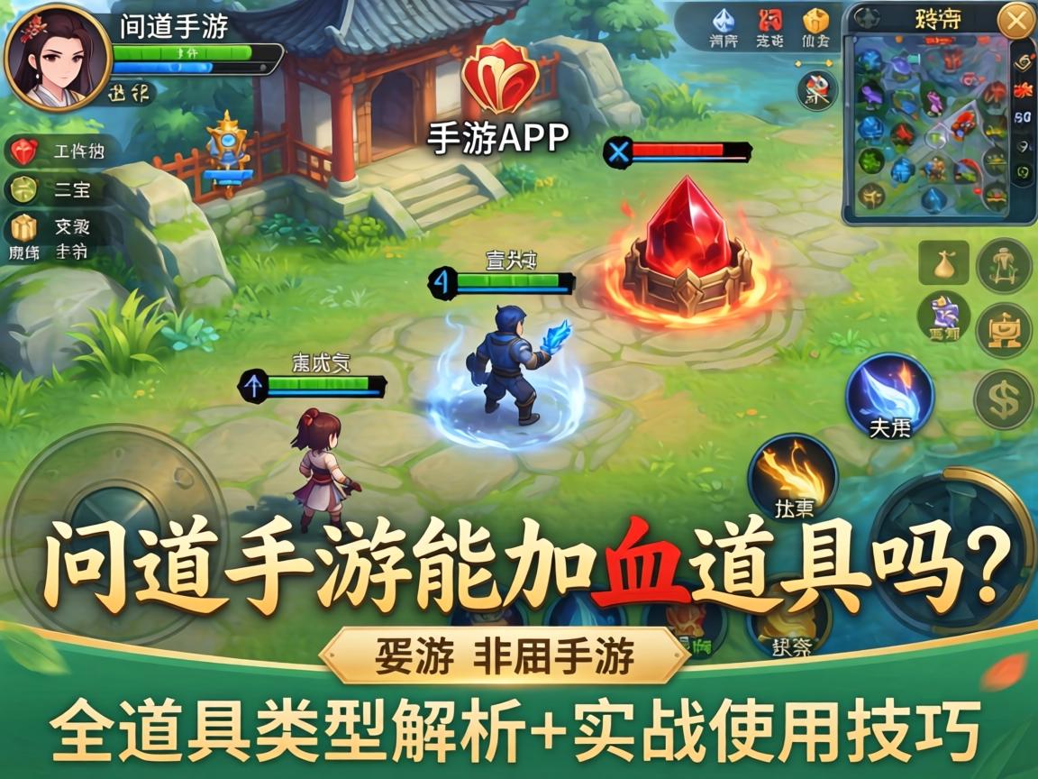 问道手游能加血道具吗