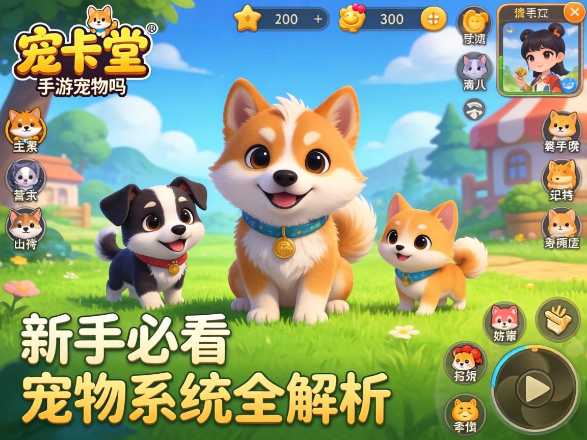 新手必看的宠物系统全解析