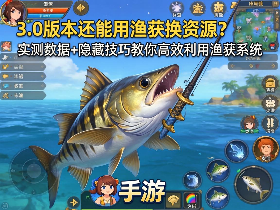 隐藏技巧教你高效利用渔获系统