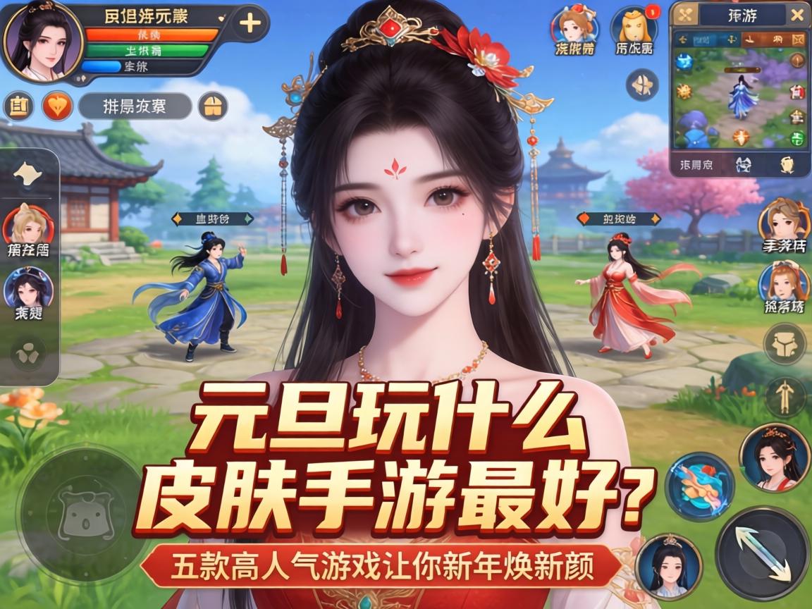 这五款高人气游戏让你新年焕新颜