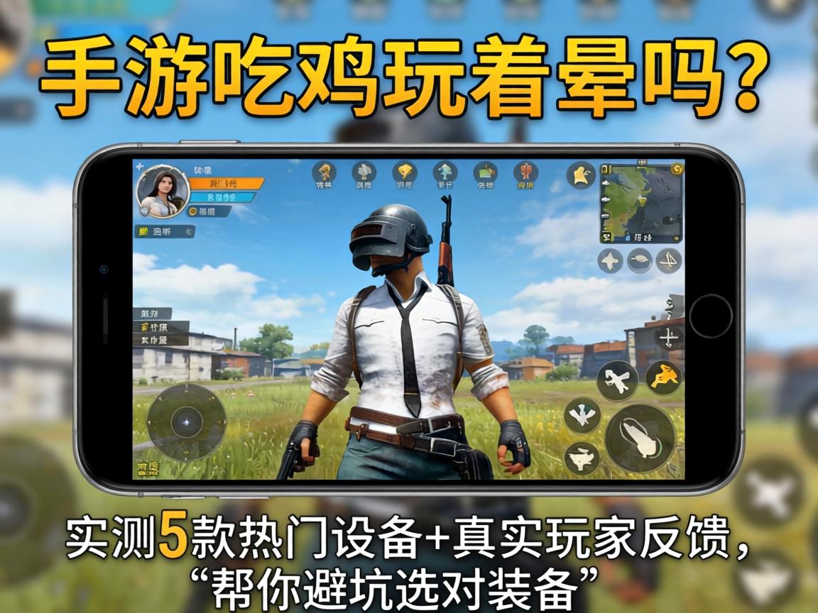 手游吃鸡玩着晕吗