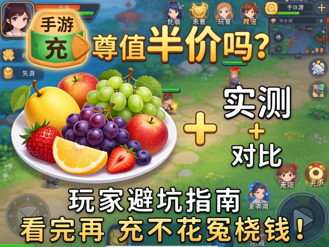 果盘手游充值半价吗