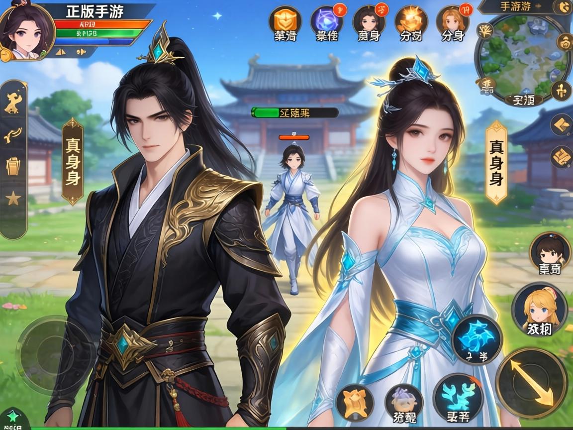 正版手游的真身与分身