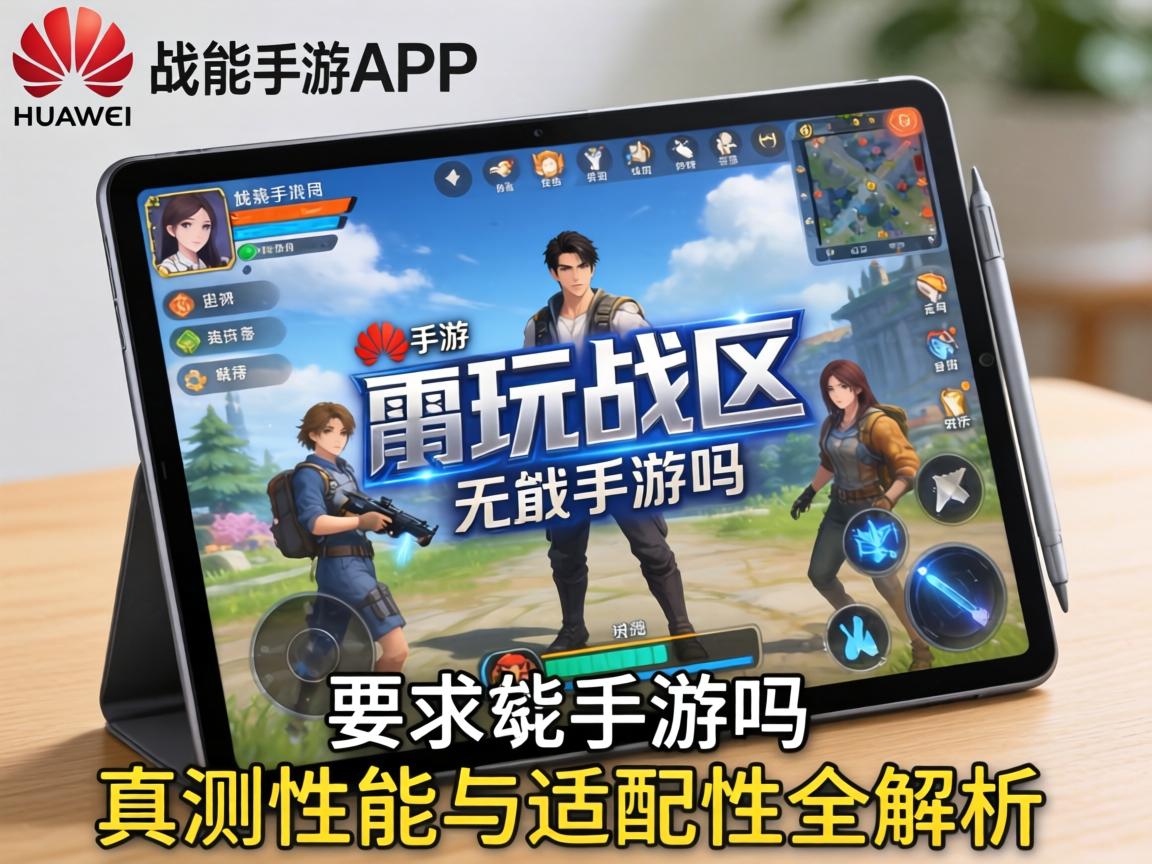 华为平板能玩战区手游吗
