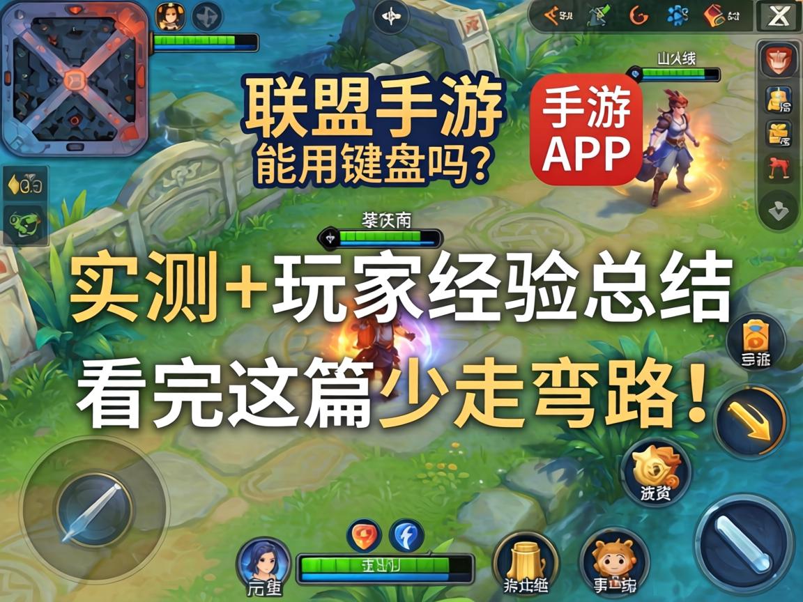 联盟手游能用键盘吗