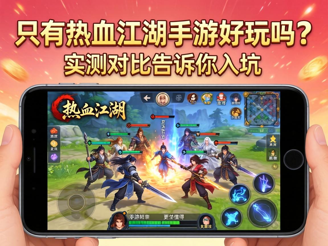 实测对比告诉你哪款武侠手游更值得入坑