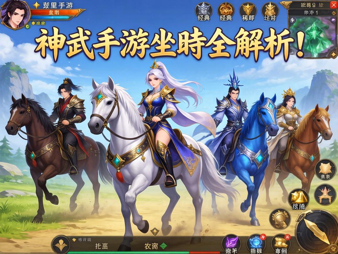 神武手游坐骑全解析