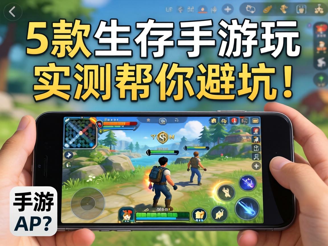 这5款生存手游实测帮你避坑