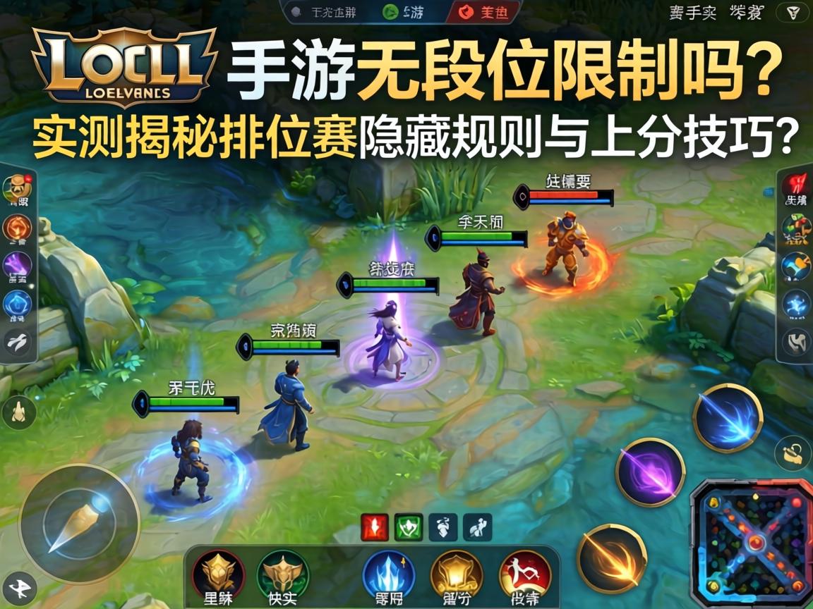 实测揭秘排位赛隐藏规则与上分技巧