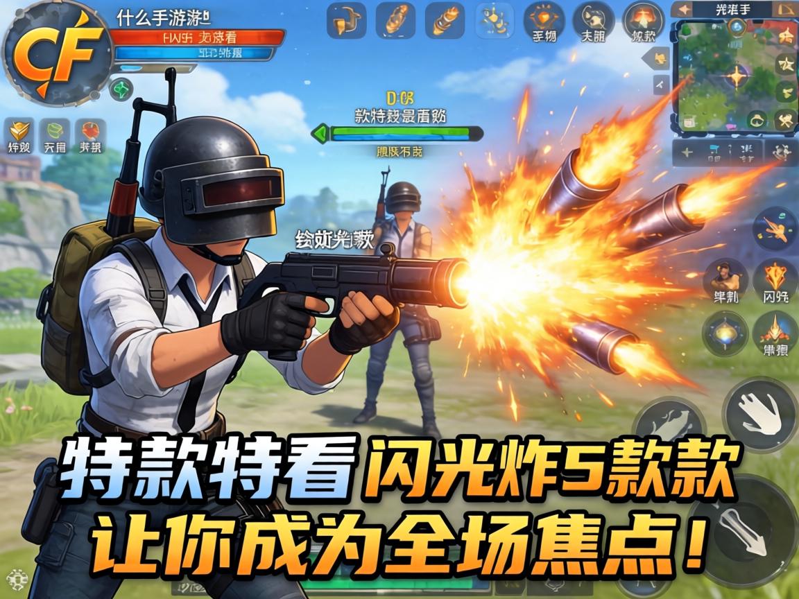 这5款特效炸裂的闪光弹让你成为全场焦点