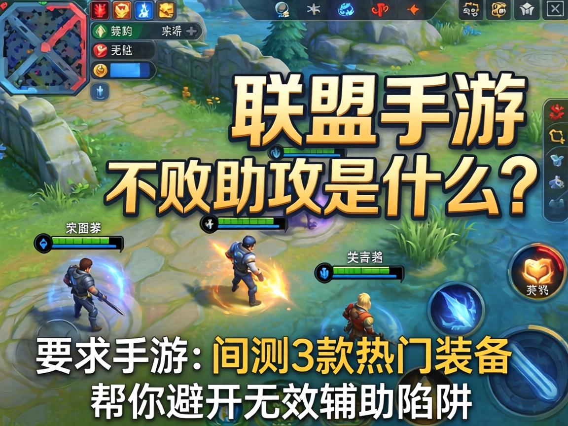 联盟手游不败助攻是什么